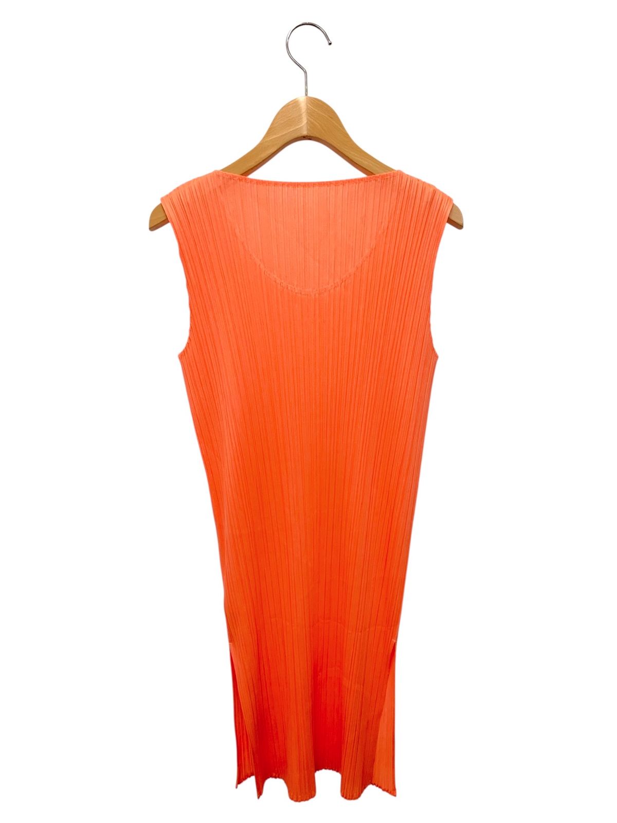 プリーツプリーズイッセイミヤケ PP 41-JK 615 チュニック M ピンク ノースリ