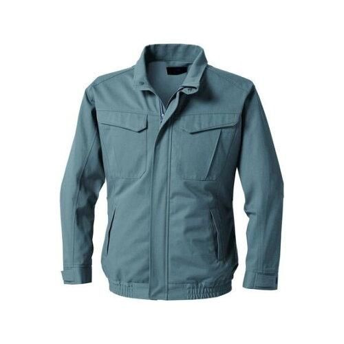 2営業日で発送 KUCHOFUKU 空調服 空調服 空調服 難燃長袖ブルゾン グレー KU92240K50S2 2336