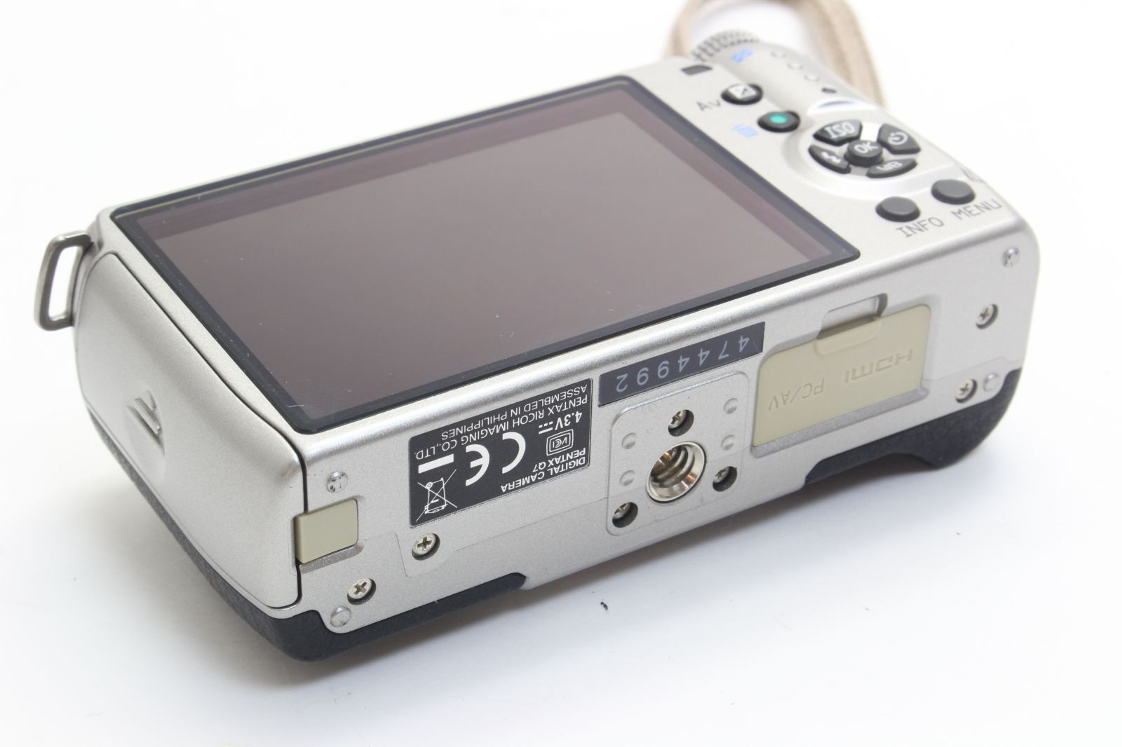 A+ (美品) PENTAX ペンタックス Q7 シルバー 02 STANDARD ZOOM