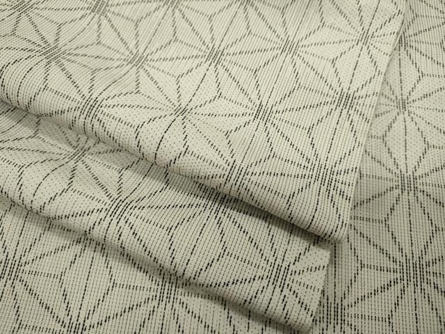 平和屋着物▽上質な色無地 単衣 芝地紋 雄黄色 正絹 逸品