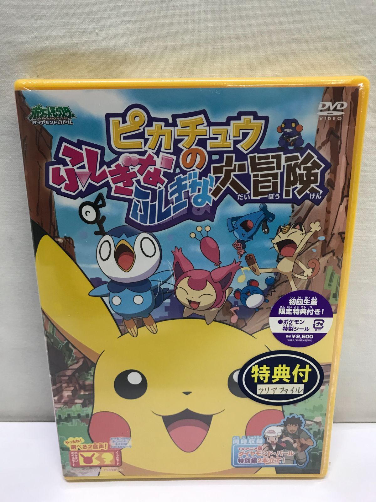 DVD ポケットモンスター ダイヤモンド・パール ピカチュウ 氷の