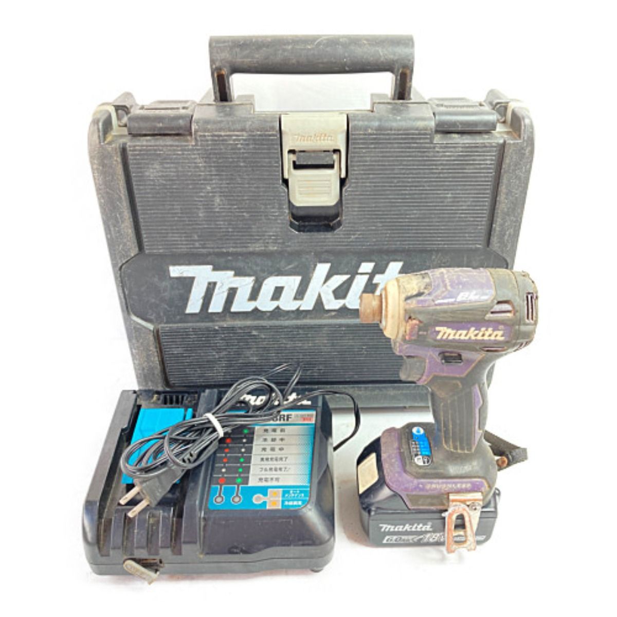 MAKITA マキタ 18V 充電式インパクトドライバ (バッテリ1個・充電器