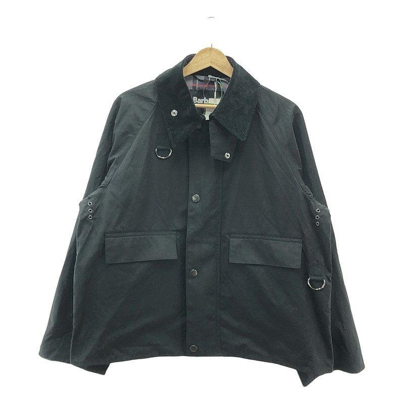 【美品】  Barbour / バブアー | 2025SS | FREAK'S STORE別注 SP SPEY OS SLEEVE JACKET スペイ ピーチスキン ジャケット | L | ブラック | メンズ 美品】 Barbour / バブアー | 2025SS | FREAK'S STORE別注 SP SPEY OS