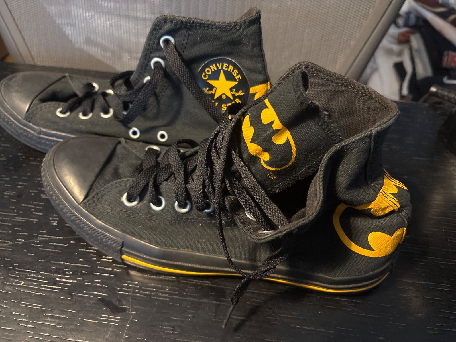 超レア 00s 海外限定モデル US CONVERSE ALL STAR HI ALLBLACK