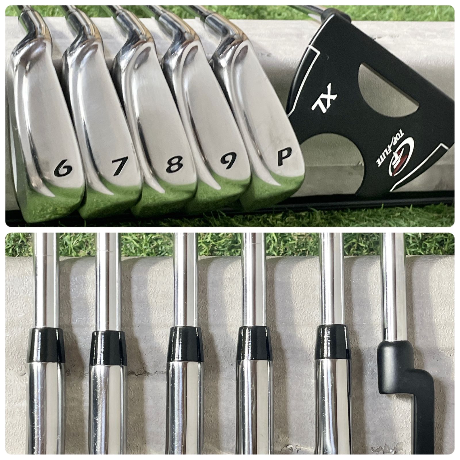 貴重レフティ！タイトリスト トップフライト ゴルフクラブセット 10本 SR 左 貴重レフティ】Titleist TOP FLITE ゴルフクラブセット 10本 SR