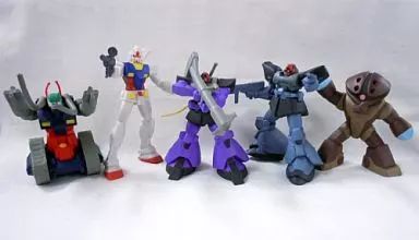 中古】トレーディングフィギュア 全5種セット「機動戦士ガンダム」MS