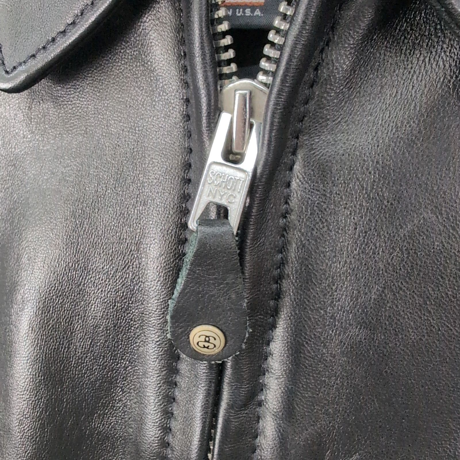 STUSSY×SCHOTT ステューシー×ショット/レザージャケット