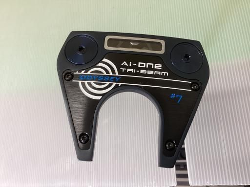 オデッセイ Ai-ONE TRI-BEAM #7 CH パター 33インチ Ai-ONE MILLED TRI-BEAM SEVEN T CH パター(パター（単品）)|AI