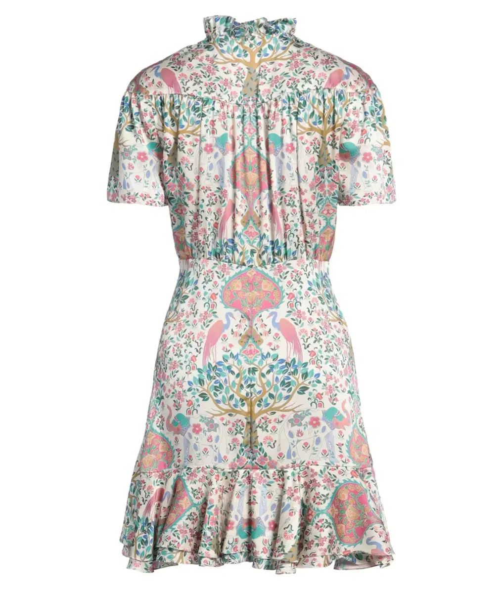 船尾 着用 SANDRO サンドロ ペイズリー ワンピース 36