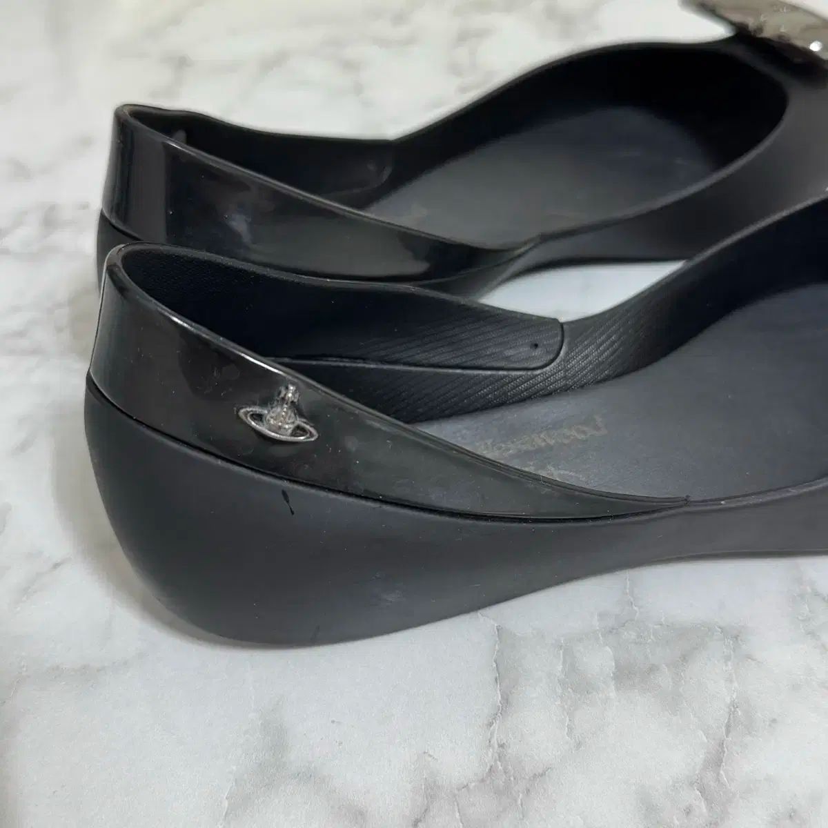 Melissa ハート型フラットシューズ　ヴィヴィアン Vivienne Westwood(ヴィヴィアンウエストウッド) Melissa