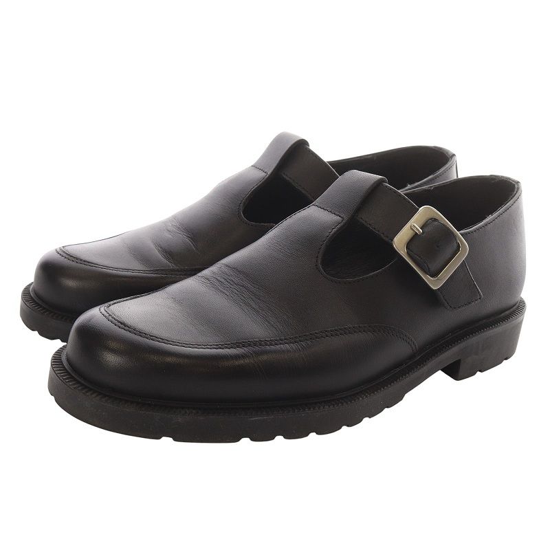 KLEMAN DAISY Tストラップ付き　レザーシューズ　レディース クレマン DAISY Tストラップ付レザーシューズ 美品】KLEMAN クレマン