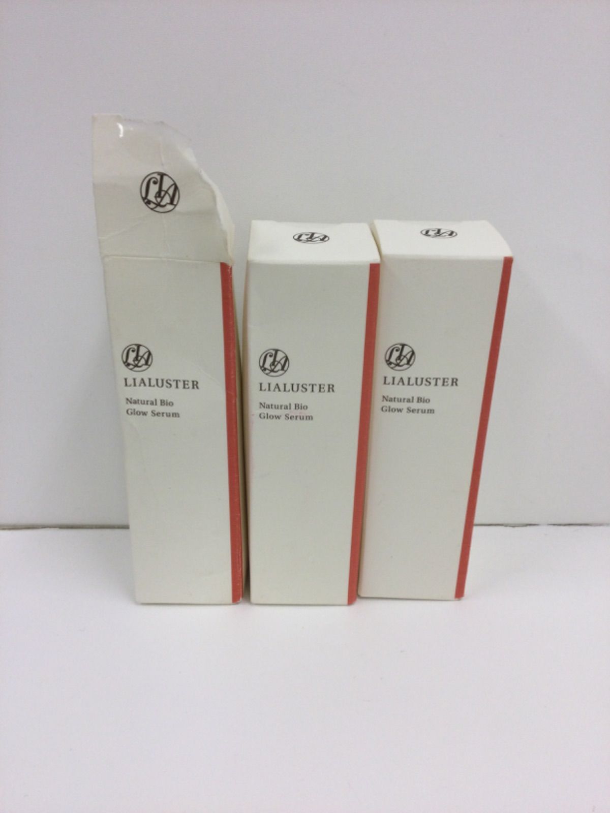 J617 LIALUSTER リアラスター ナチュラルビオグロウセラム 美容液 27ml×3点セット
