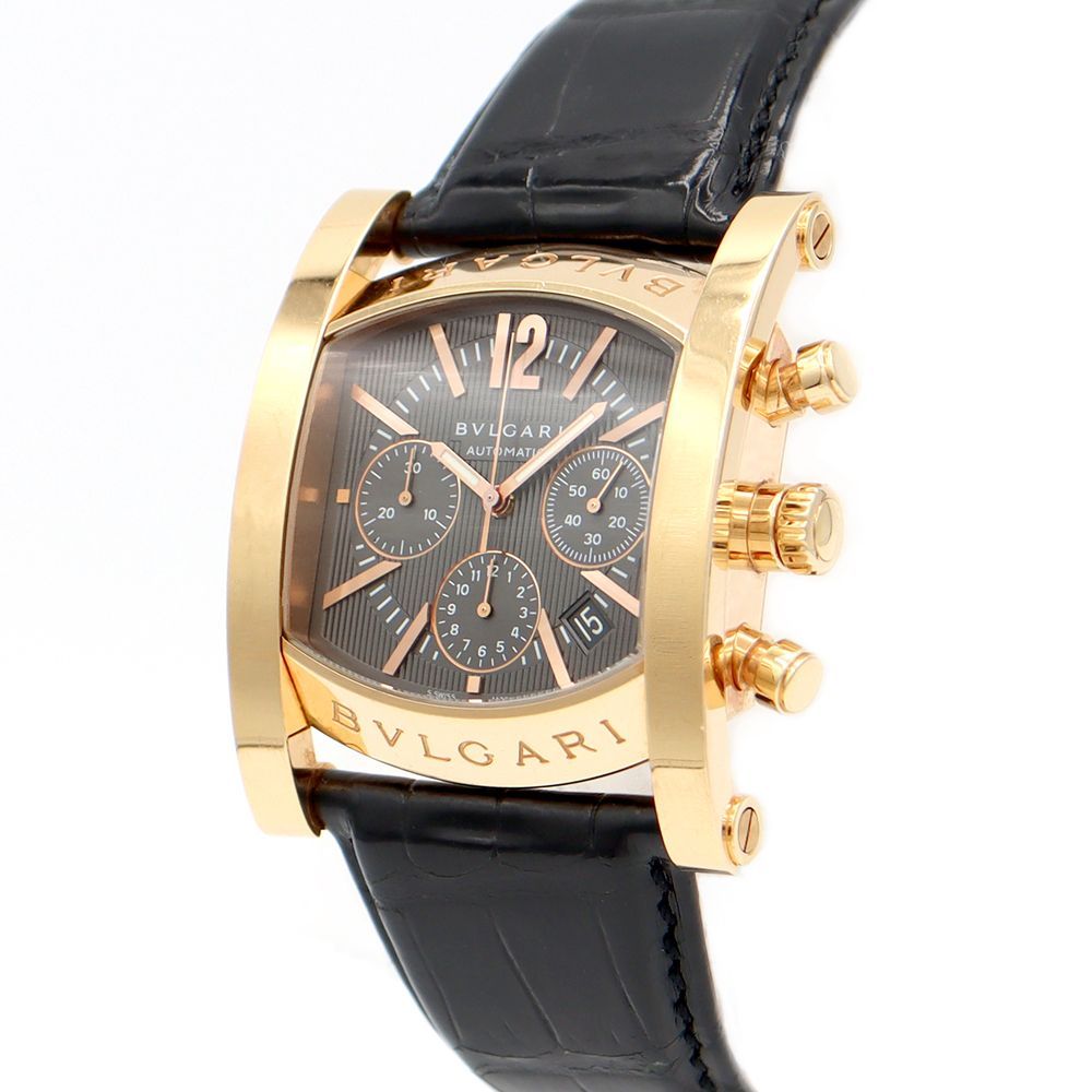 BVLGARI ブルガリ アショーマ クロノグラフ AAP48GCH AAP48C5GLDCH