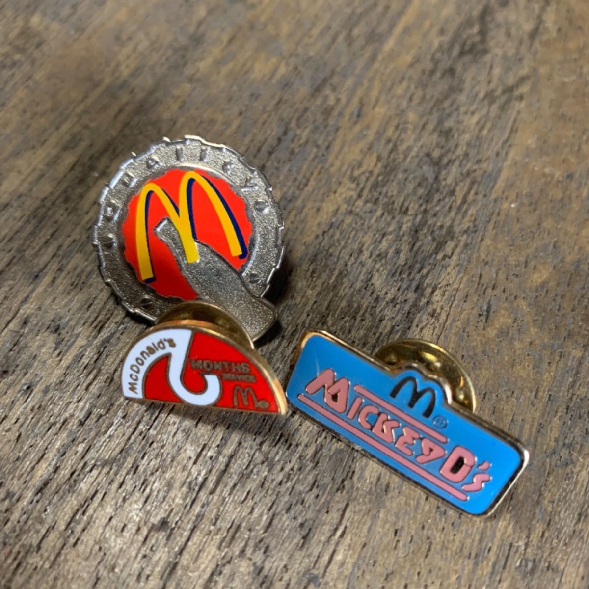 1999年 McDonald's マクドナルド ピンズ ピンバッジ 3個 セット バッチ