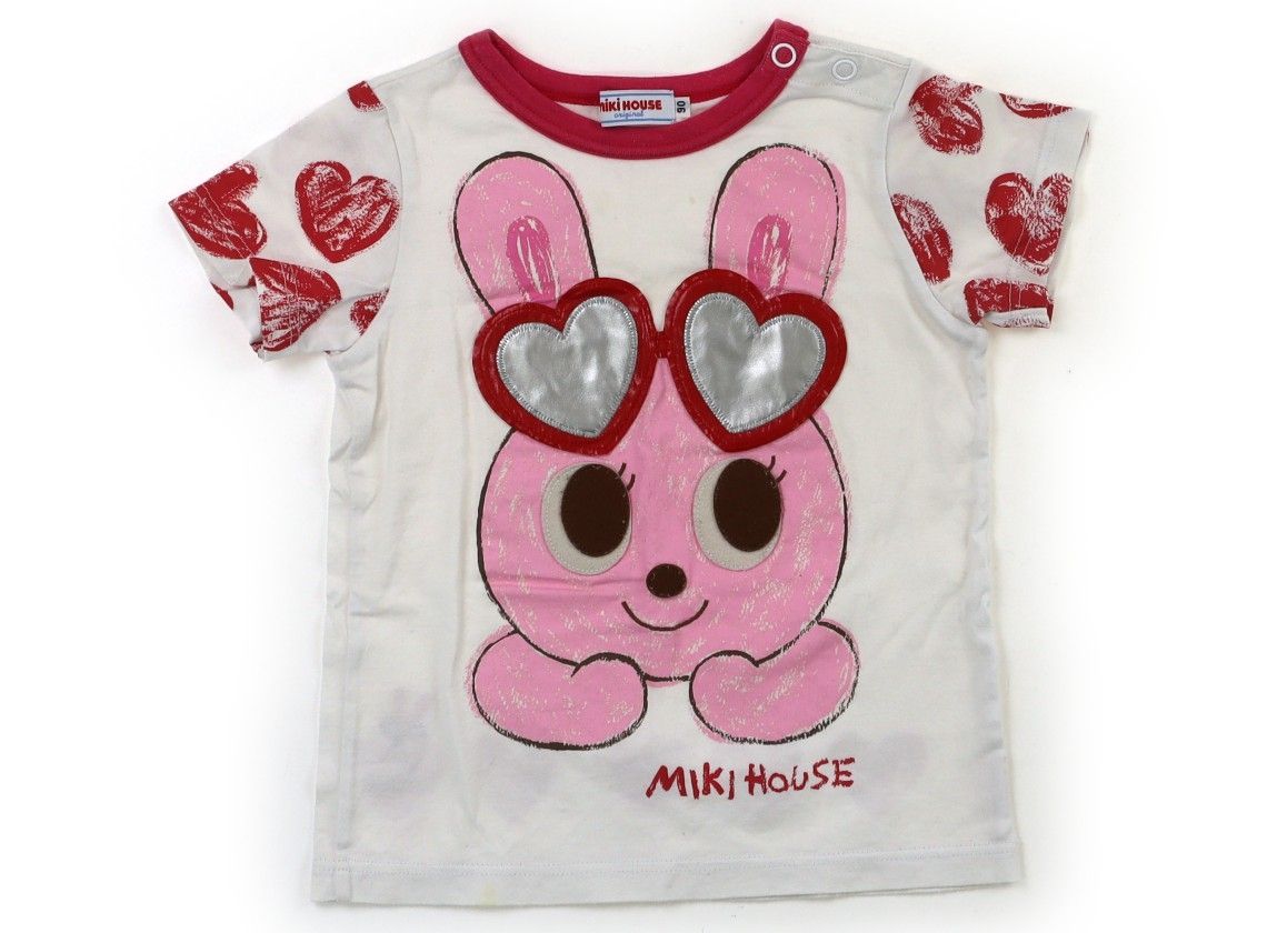 ミキハウス Tシャツ カットソー 90 まとめ売り ミキハウス/mikiHOUSE】Tシャツ・カットソー 90サイズ 女の子【子供服