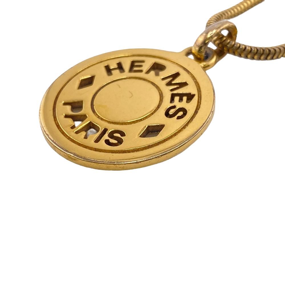 HERMES エルメス セリエ GP ネックレス ゴールド レディース ブランド