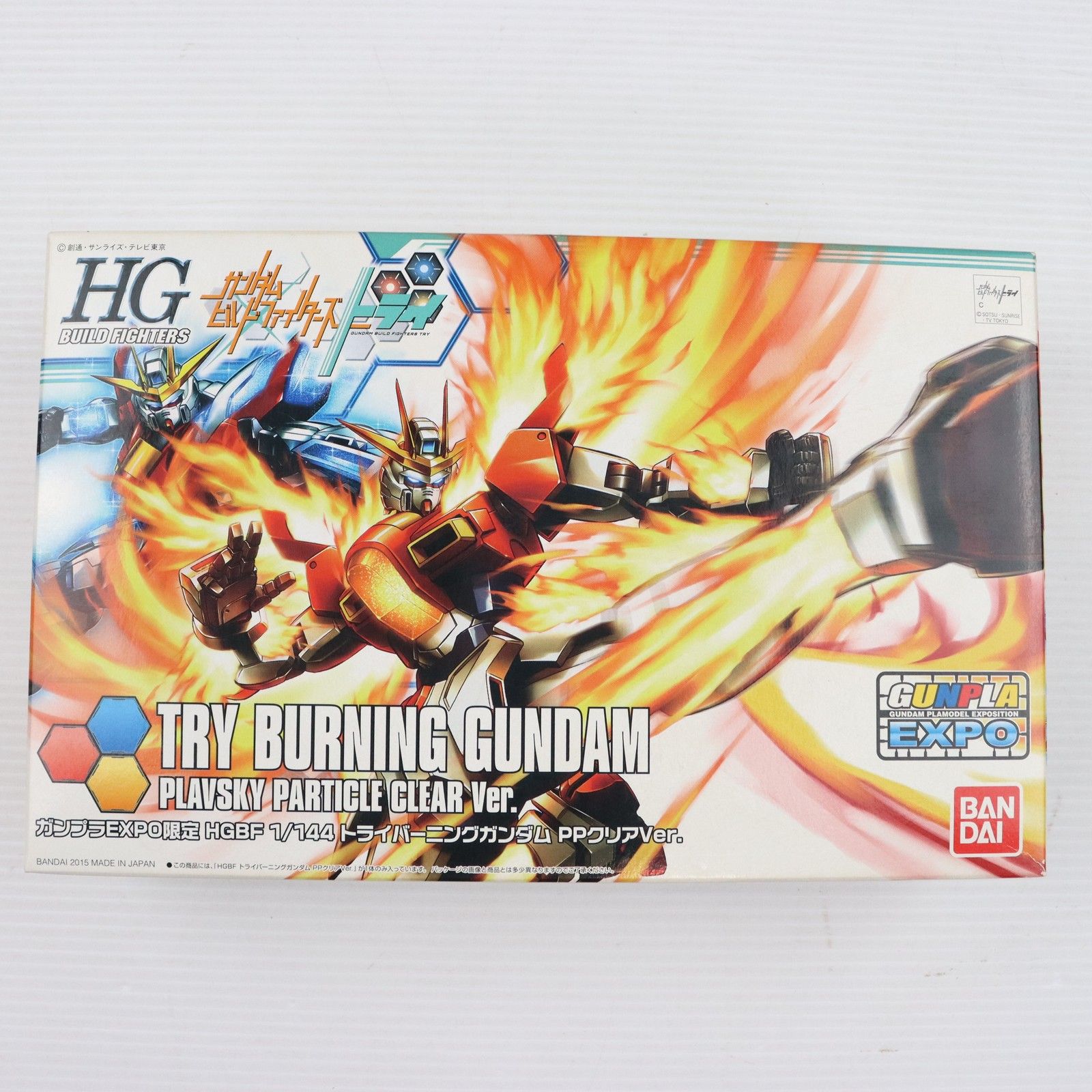 ガンプラEXPO限定 HGBF 1/144 トライバーニングガンダム PP