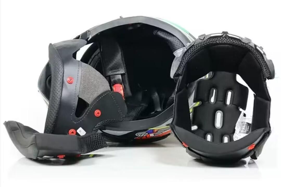 新モデル人気システムダブルレンズフルフェイスヘルメットバイク 新