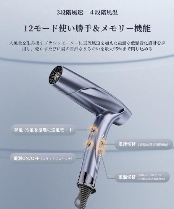 llano プラズマドライヤー IIanoエルラノ速乾型プラズマドライヤー高風