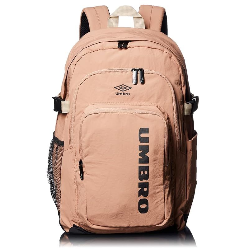 アンブロ] リュック デイパック 柔らかく 軽い ナイロン ロゴ刺繍