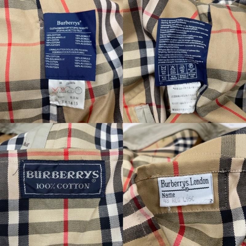 Burberrys バーバリー　90s トレンチコート 2way 楽天市場】BURBERRYS バーバリーズ トレンチコート コート Coat