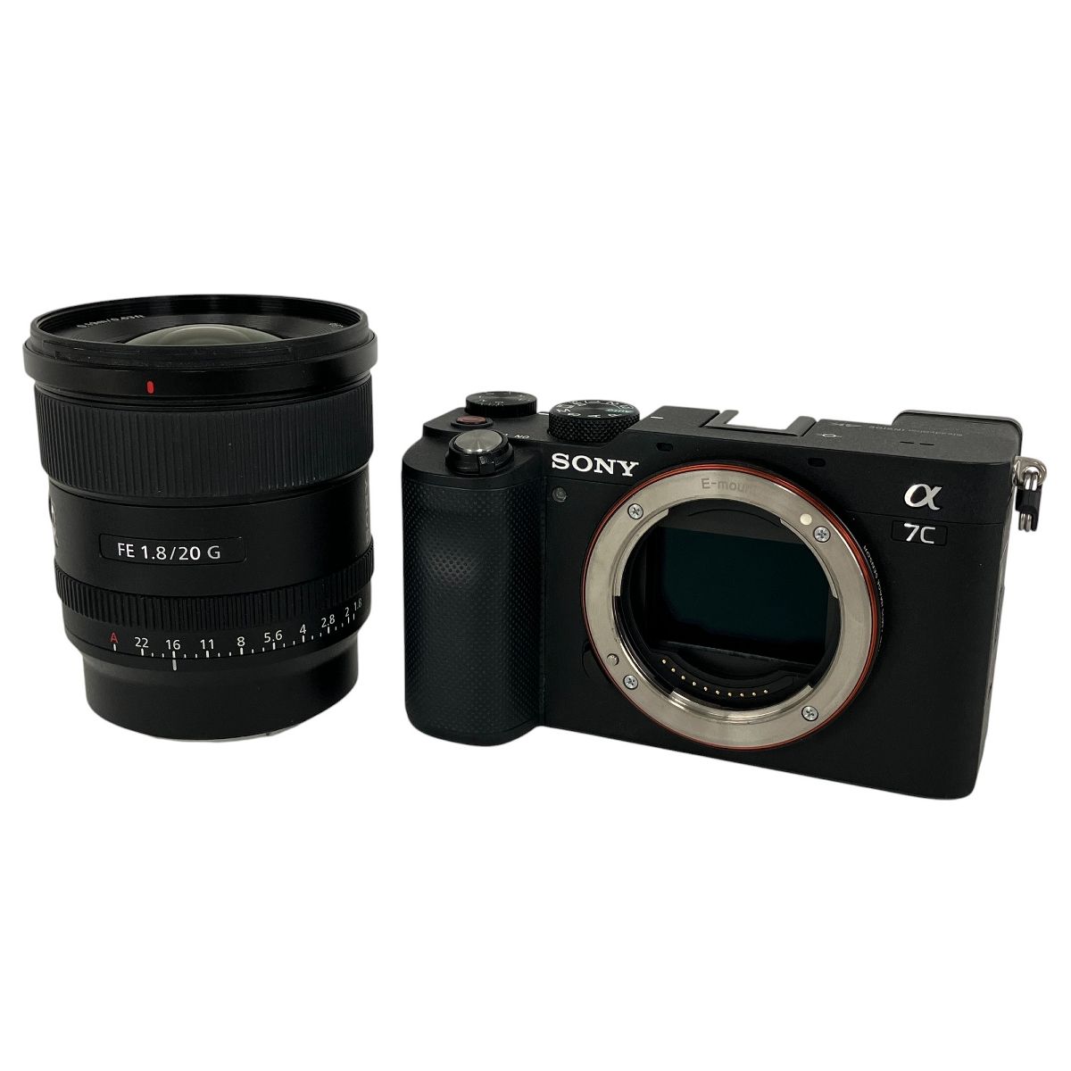 SONY α7C ILCE-7C カメラボディ SONY SEL20F18G FE F1.8 20mm G