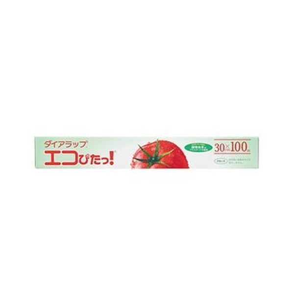 まとめ 三菱樹脂 ダイアラップ エコぴたっ 30cm×100m 1本 ×50セット
