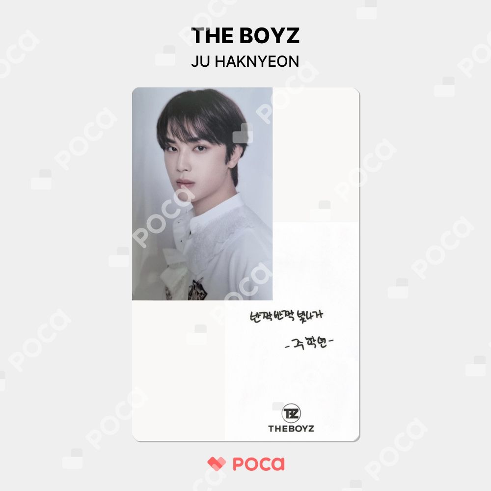 THE BOYZ kpopmerch 広州 ペンサイン会 未公開 特典 トレカ THE BOYZ kpopmerch 広州 ペンサイン会 未公開 特典 トレカ