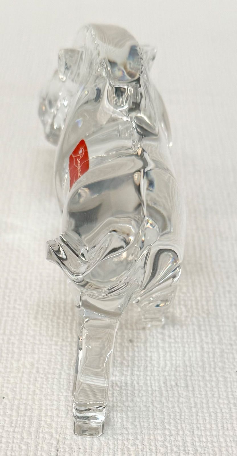 新品未使用　バカラ 干支置物 猪 バカラ Baccarat 置物 オーナメント 干支 オブジェ 亥 （猪