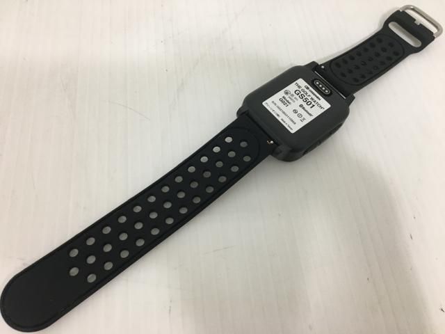返品OK ゴルフ用品 GREENON グリーンオン THE GOLF WATCH ザ ゴルフウォッチ GS501 ブラック