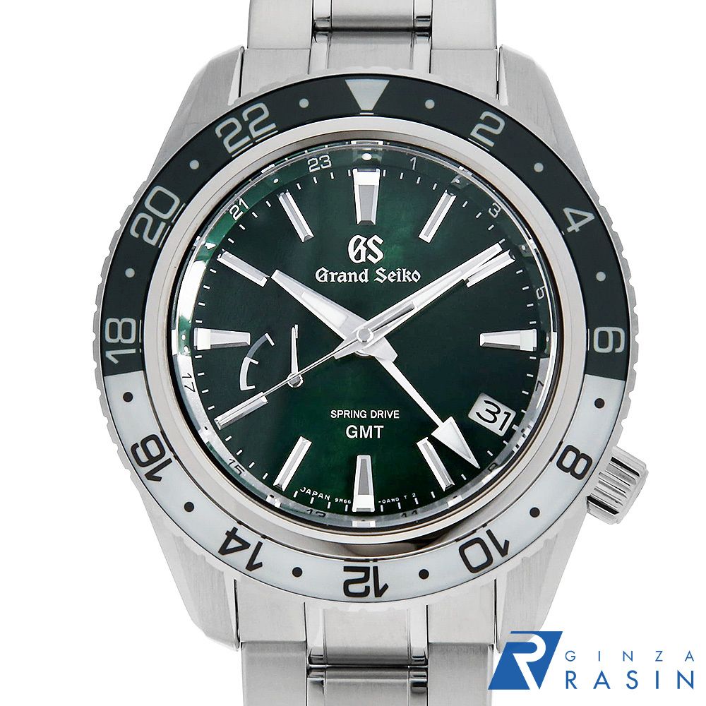 グランドセイコー スポーツコレクション マスターショップ限定 スプリングドライブ GMT 穂高連峰 SBGE295 中古 メンズ