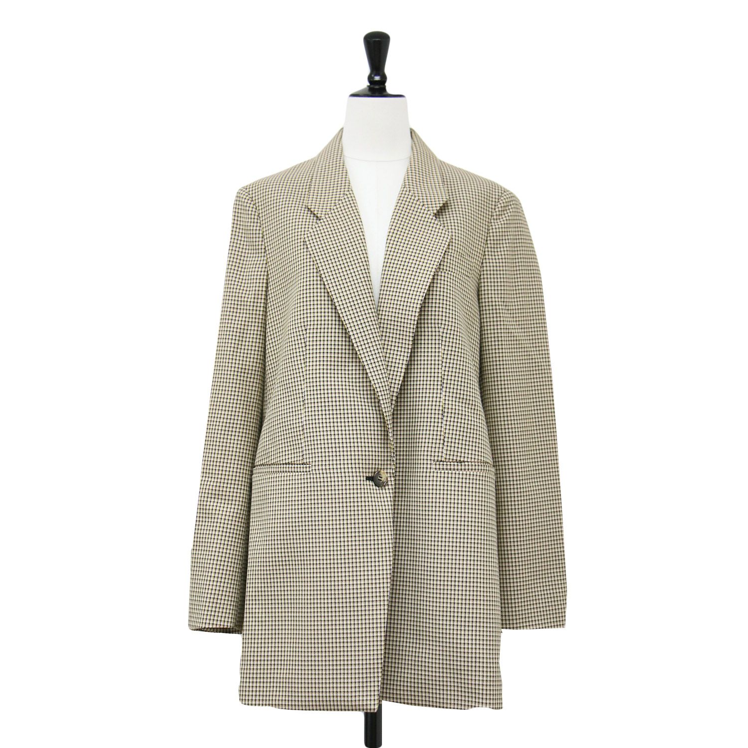 セオリーリュクス40サイズ✴︎Clove Beyrinウールジャケット 美品】theory luxe セオリーリュクス ジャケット ベージュ系 サイズ:40