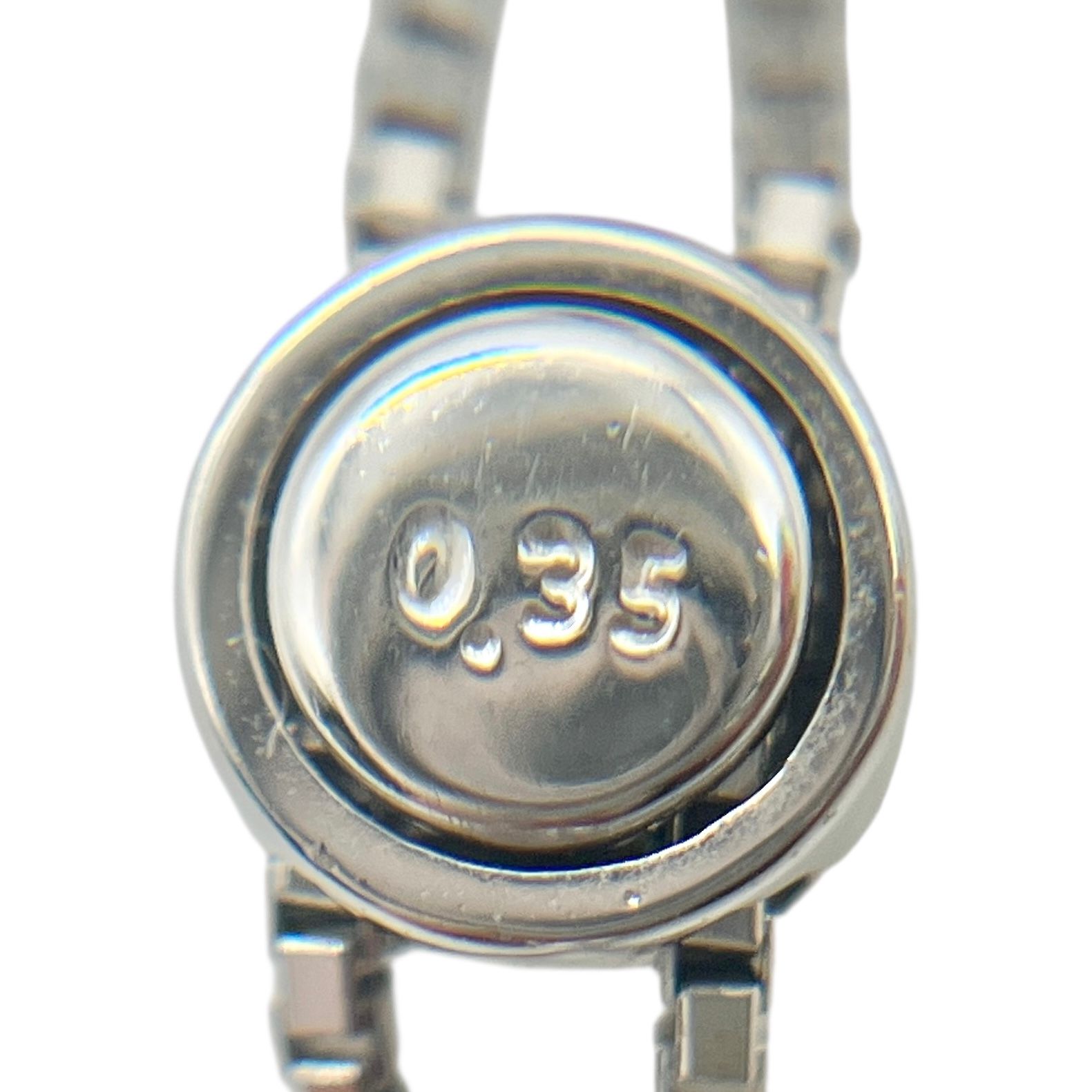 TASAKI タサキ ネックレス ダイヤモンド 0.35ct トリロジー K18WG 6.1g シルバー FORTGASGNV_COM_BR