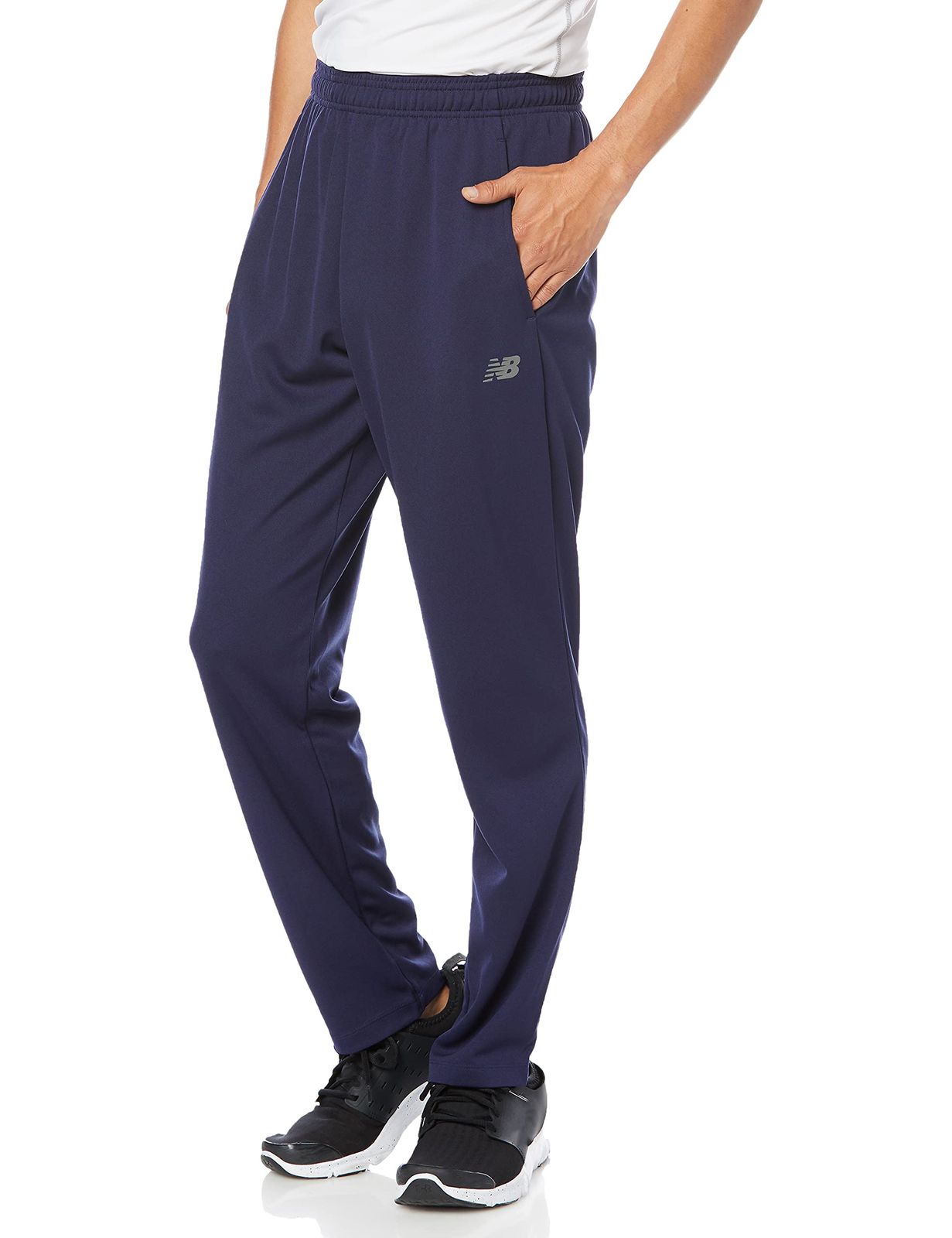[ニューバランス] メンズ Core スポーツニットパンツ (MP83958) ドライ 速乾 ピグメント(PGM) 日本 L (日本サイズL相当) [ピグメント(PGM)] [Free Size]