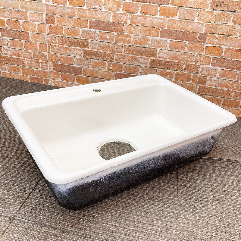 品 TOTO 幅広 スチール製 手洗器 洗面ボウル 幅81cm 810mm 洗面器 パブリック用流し バック付掃除用流し 15H