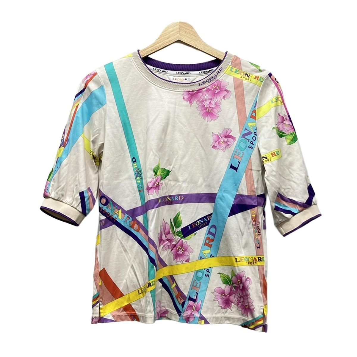 LEONARD SPORT(レオナールスポーツ) 七分袖Tシャツ サイズ44 L