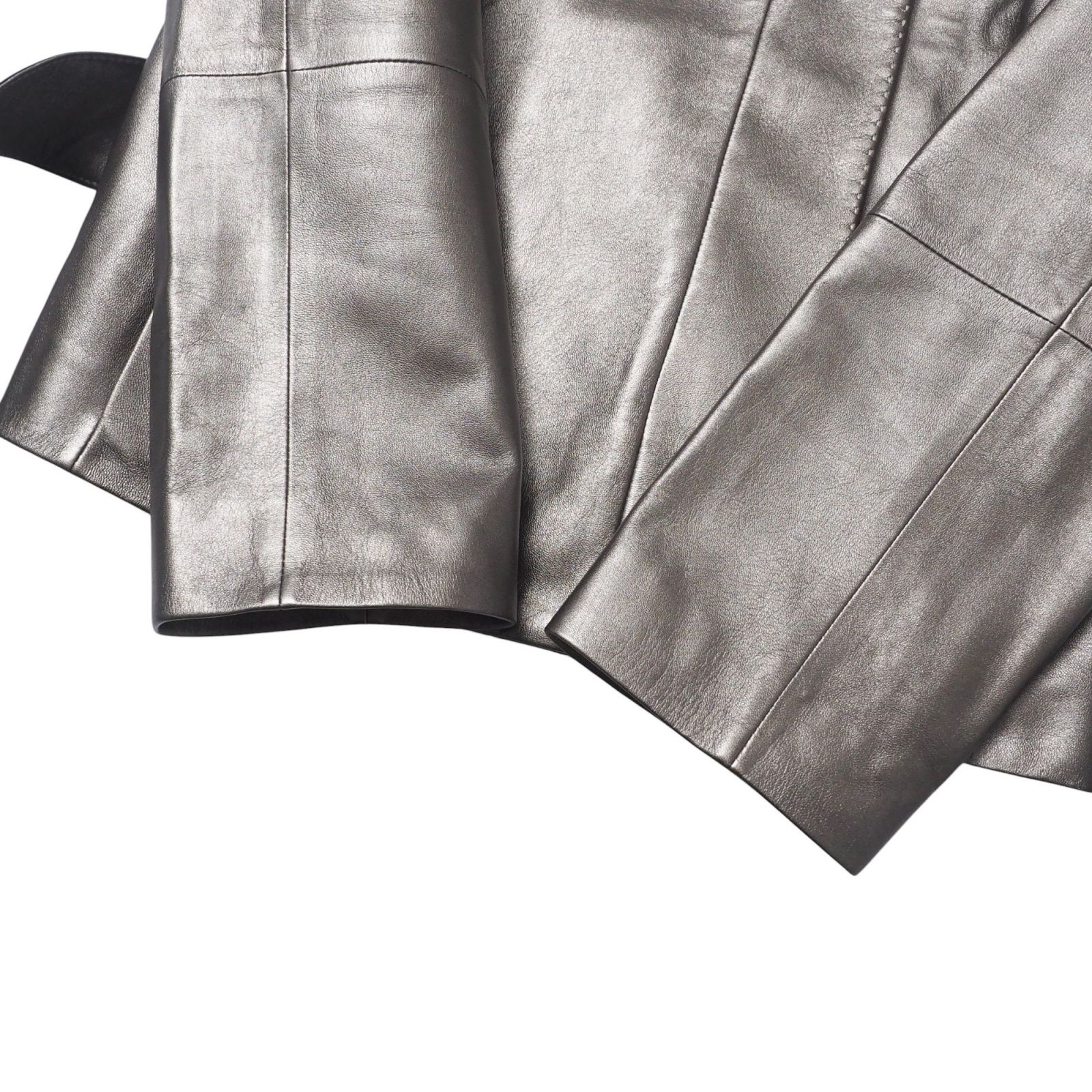 LOEWE ロエベ ジャケット サイズ40 レザージャケット スタンド