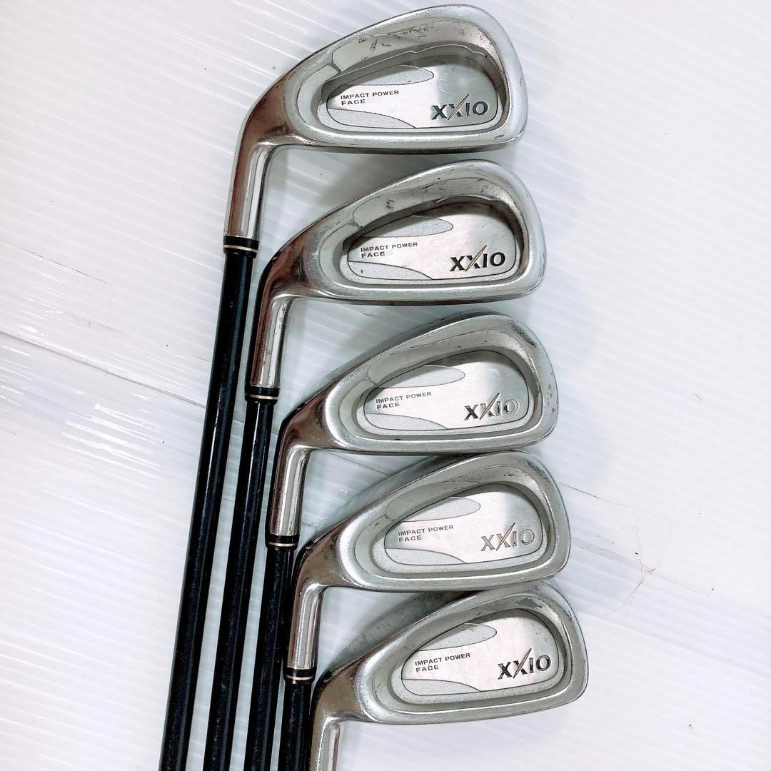 レフティ　ダンロップ　XXIO 2002 #5〜PW MP200 R XXIO ダンロップ ゼクシオ2代目 MP200 レフティ アイアンR