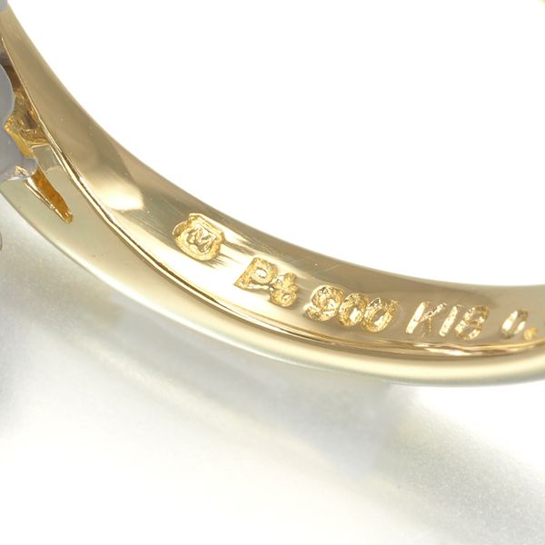 ミキモト リング ルビー 0.64ct ダイヤ ダイヤモンド 0.28ct 11号  