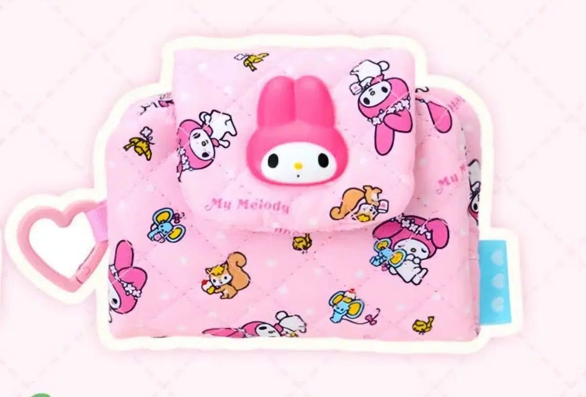 Sanrio サンリオ マイメロディ キルト カードとコイン 財布