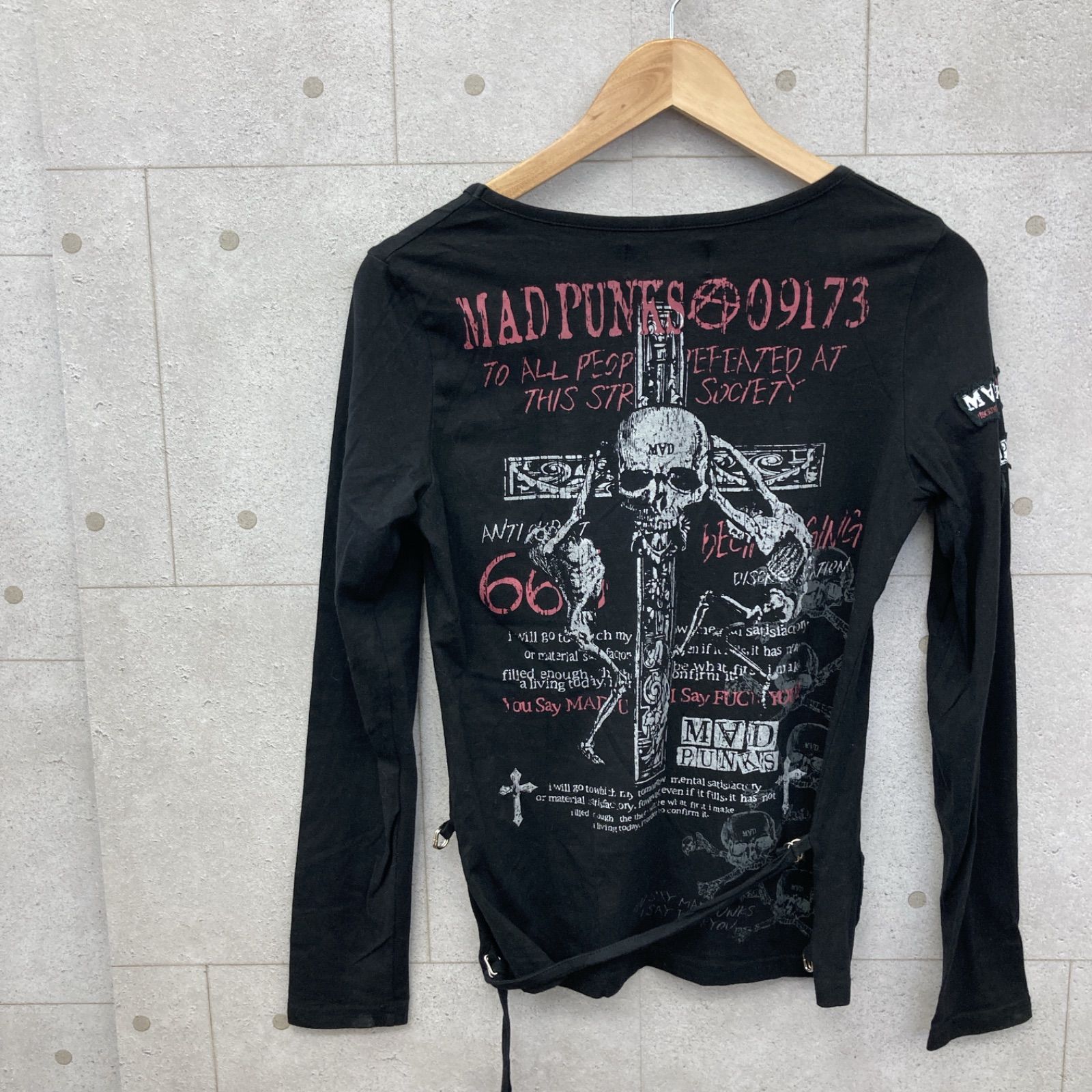 mad punks レディース L/S カットソー ロンT L 長袖 マッドパンクス 