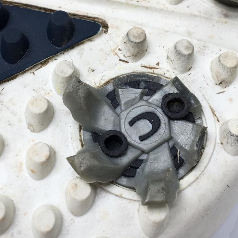 キャロウェイ ゴルフシューズ 白×ネイビー×レッド AEROSPORT BOA