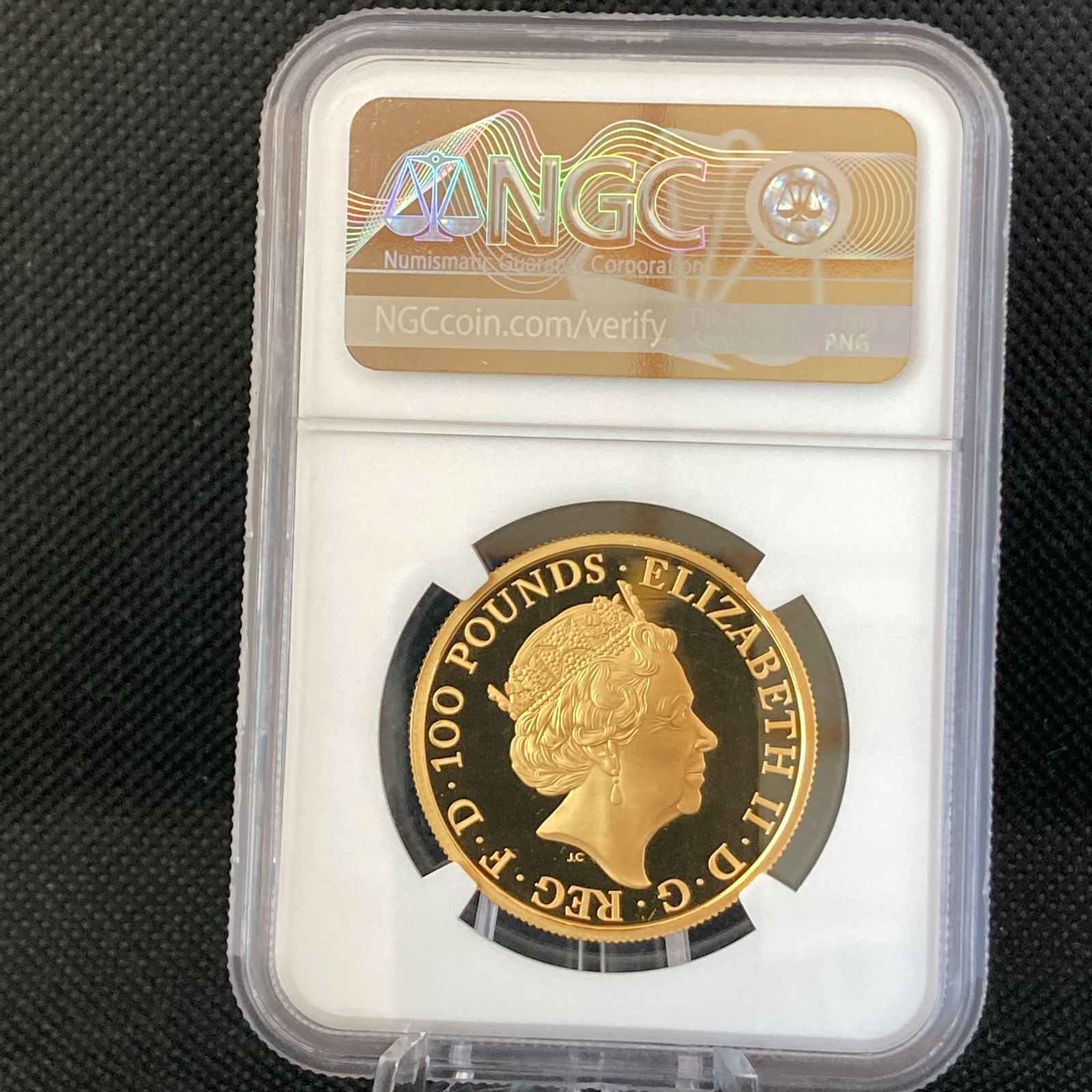 最高鑑定 ブリタニア 2018年 100ポンド プルーフ金貨 NGC イギリス - メルカリ