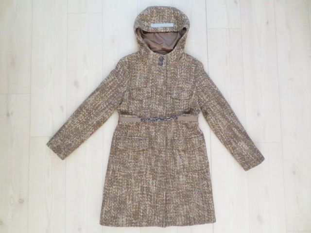 K10 'S MaxMara エス マックスマーラ フード ウエストベルト付き