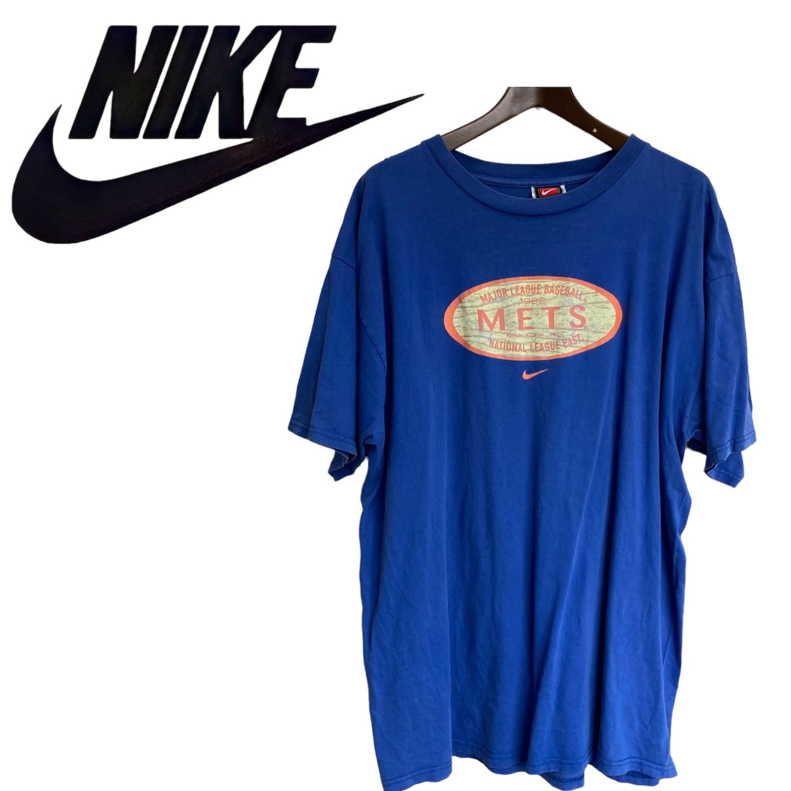 90s NIKE ナイキ METS メッツ Tシャツ Team Tag 1-13 - メルカリ