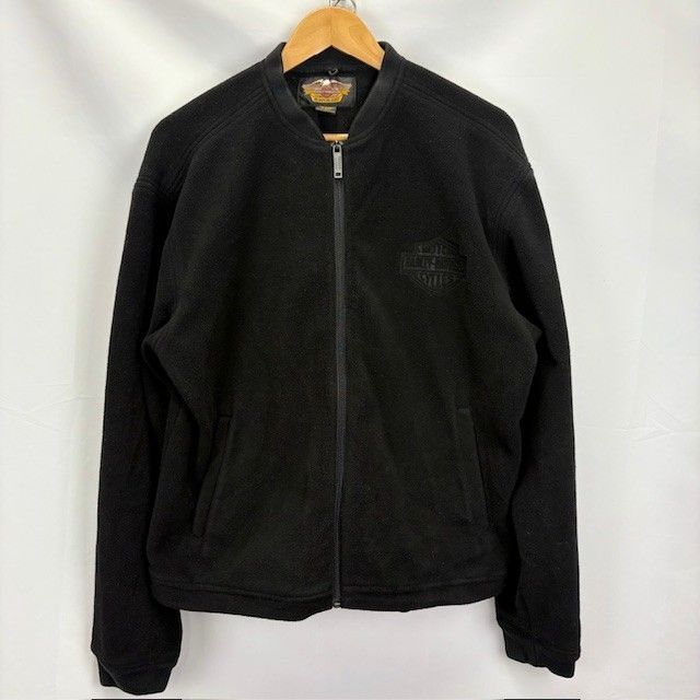 HARLEY-DAVIDSON MOTOR CLOTHES フリース ボンバージャケット サイズⅬ 07092906 871