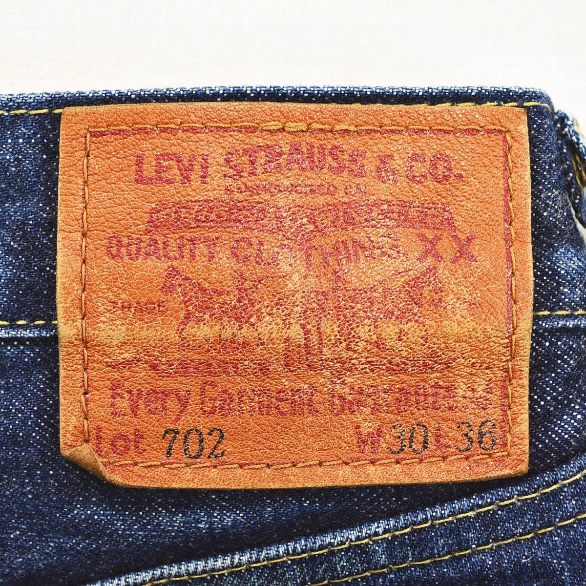 希少】 90sヴィンテージ リーバイス Levi's 702XX 赤耳 ビッグE