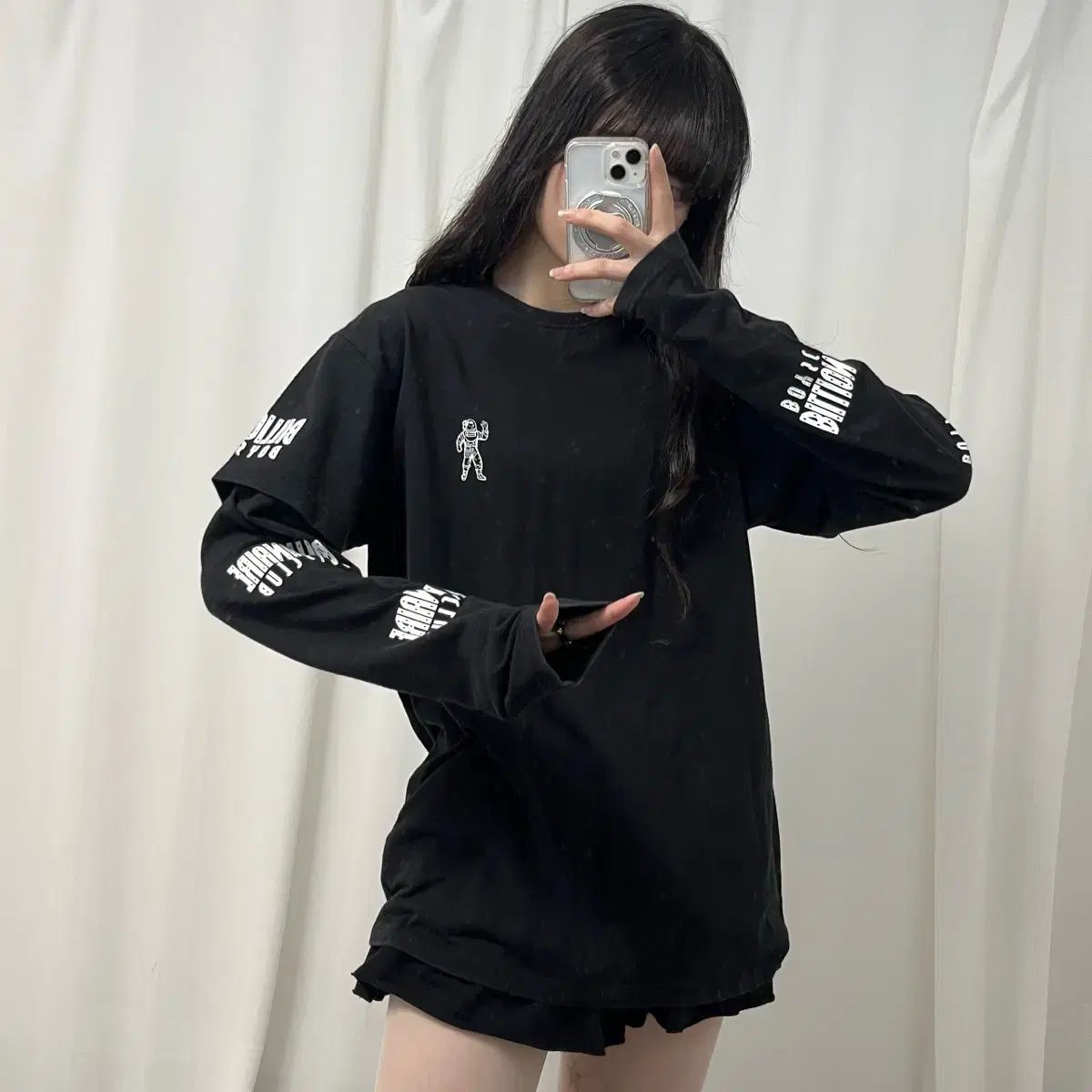 Billionaire Boys Club 黒 長袖 ロングスリーブ