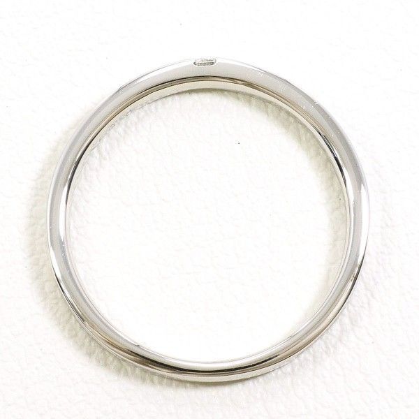 PT950 リング ring 指輪 7号 ダイヤ 0.01 総重量約2.5g