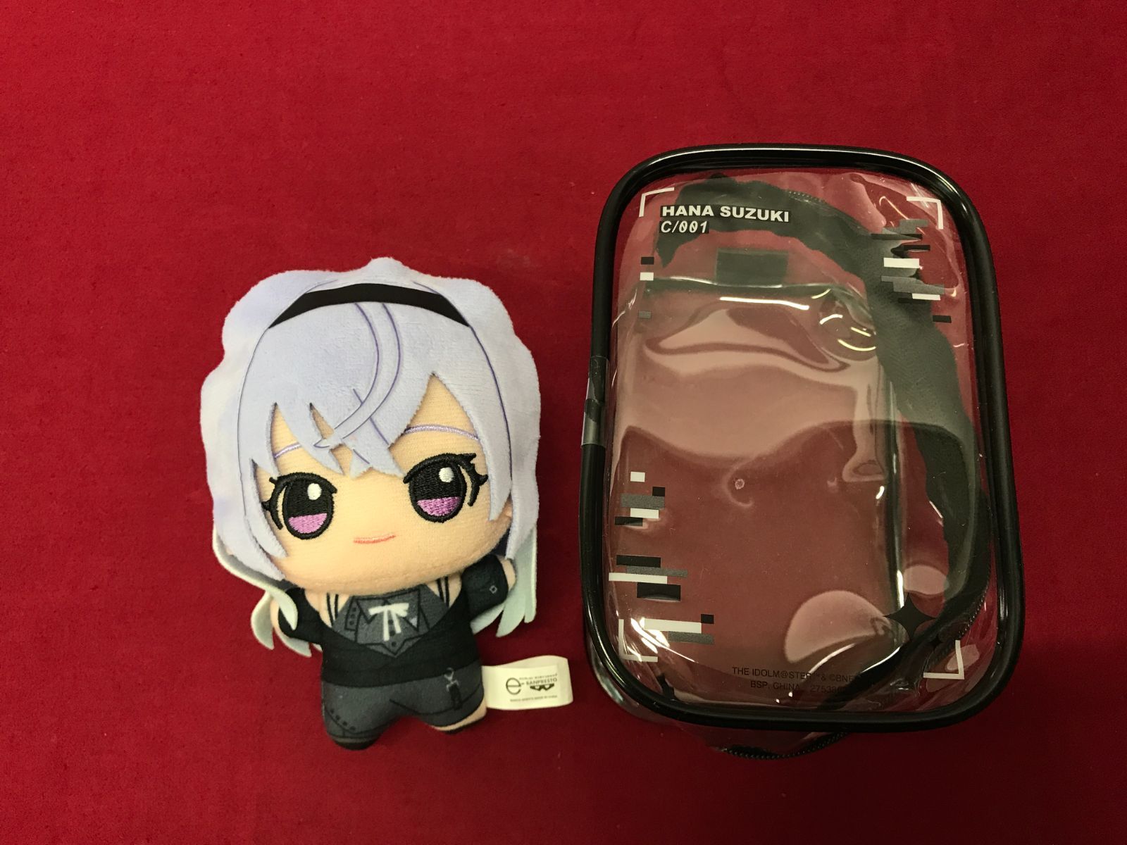 アイドルマスター シャイニーカラーズ 鈴木羽那 ちびぐるみ ポーチ